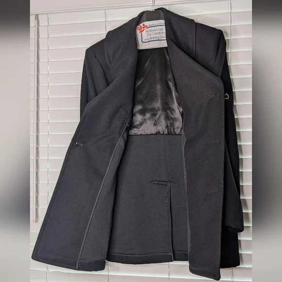 *MINT USED* Men's NAVY Issued Peacoat - Circa 1992 San Diego Base - Size 40R - Picture 3 of 7